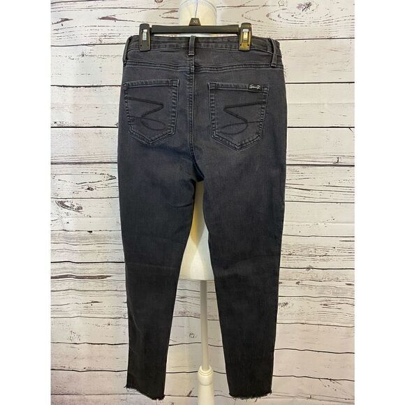 Seven 7 Black Jeans Size - Picture 4 of 8